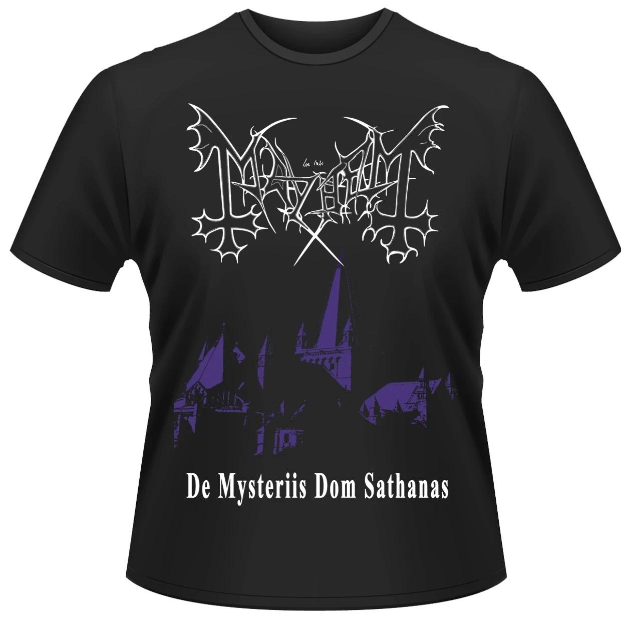 

Футболка Mayhem De Mysteriis Dom Sathanas - НОВАЯ XL