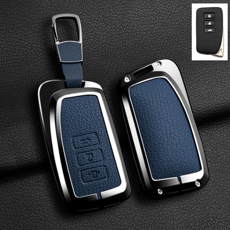 Car Key Cover Case Keychain For Lexus Nx Gs Rx Is Es Gx Lx Rc 200 250 350 Ls 450H 300H Fob Keyless Protect Shell Car Accessories
