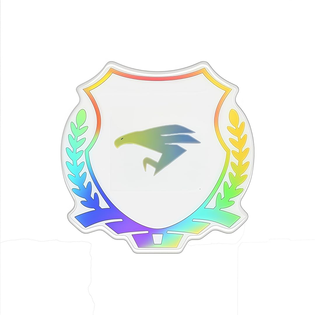 Harrier HARRIER Car Logo Sticker Car 3D Sticker Compatible with Harrier HARRIER
