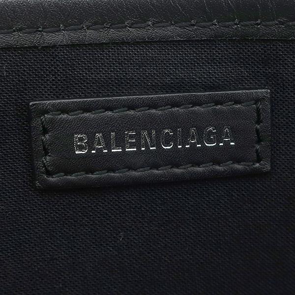 BALENCIAGA 339933 Navy kabas STote Bag canvas/leather Array