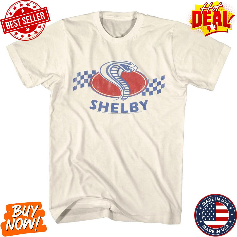 Shelby Cobra Inspired Snake Head Vintage Logo Men’s T-Shirt American Muscle Car Unisex T-Shirt M