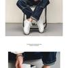 Pánska ležérna všestranná obuv Little White Shoes, čisto biela športová dosková obuv