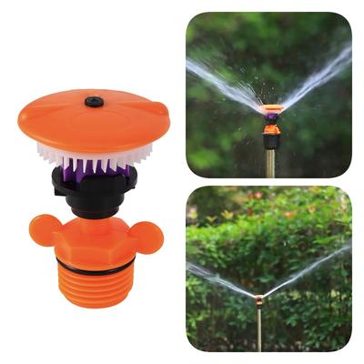 1/2" Außengewinde Gartenbewässerungssprinkler 360° rotierende Bewässerungsdüse für Rasen, Blumenfelder und Obstgärten, oszillierender Rotationssprinkler