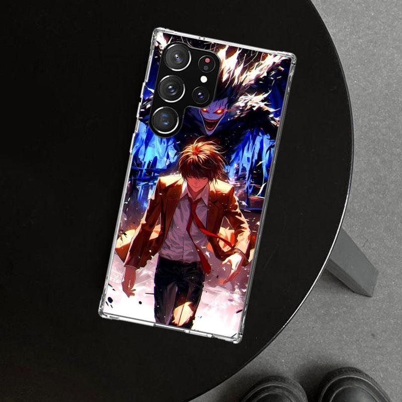 N-Note D-Death Anime Ryuk Phone Case Cover for Samsung Galaxy S26 S25 Edge S24 S23 Ultra S22 Plus S21 FE S20 + Art Customized Fu