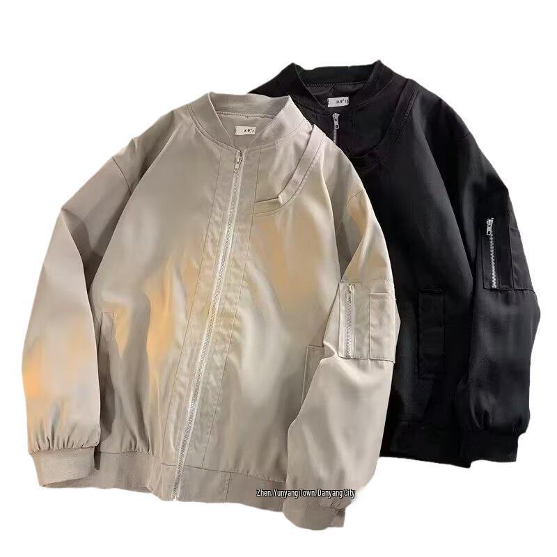 Stylowa damska kurtka pilotka w jednolitym kolorze: Kolekcja Jesień/Zima 2024