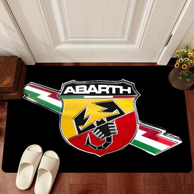 1Pc Abarths Floor Mat Floor Mat Anti-Slip Kitchen Bedroom Handmade Tufted Rug Carpet Living Room Entrance Rug