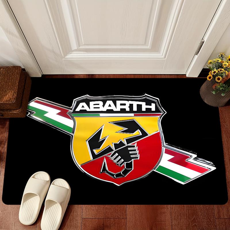 1Pc Abarths Floor Mat Floor Mat Anti-Slip Kitchen Bedroom Handmade Tufted Rug Carpet Living Room Entrance Rug