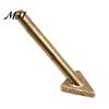 Car Bumper Repair Tool Triangular Copper Soldering Tip for Plastic Welding, Flat Iron Replacement Heat Efficient with Hole, Smoothing Repair,