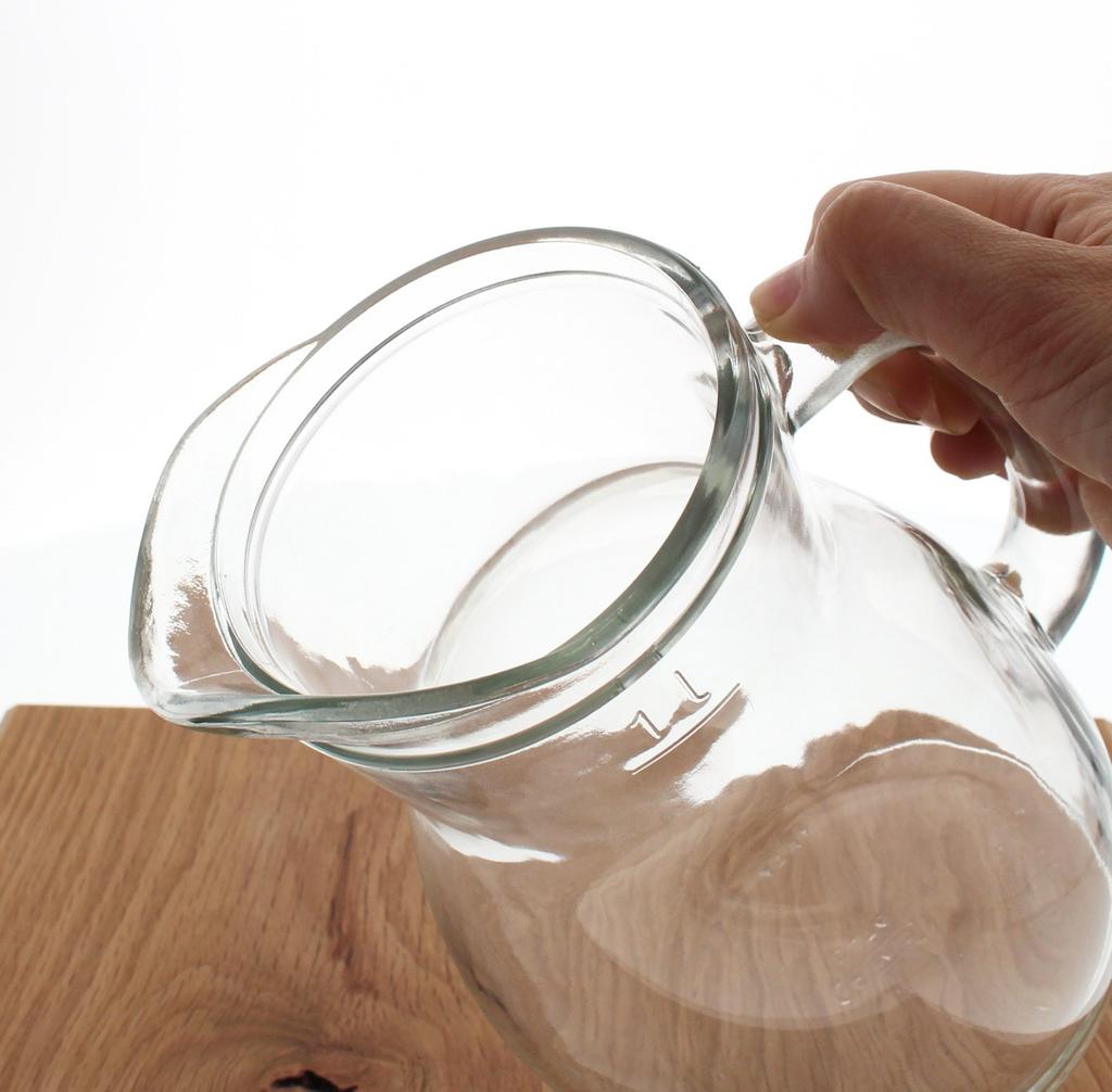 Jarra Blanche para Vinho Jarra de Bistrô x Associé 1.0L Aprox.. 9.3 18.6cm