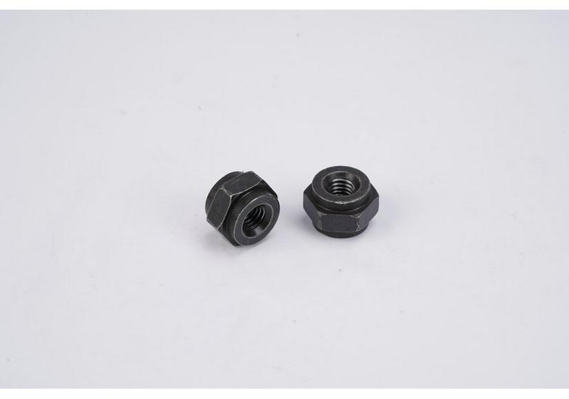 T-Type Welded Cut-Edge Nut: Antioxidant, Acid & Alkali Resistant, High Toughness, Natural Color Flange Nut for Auto Parts