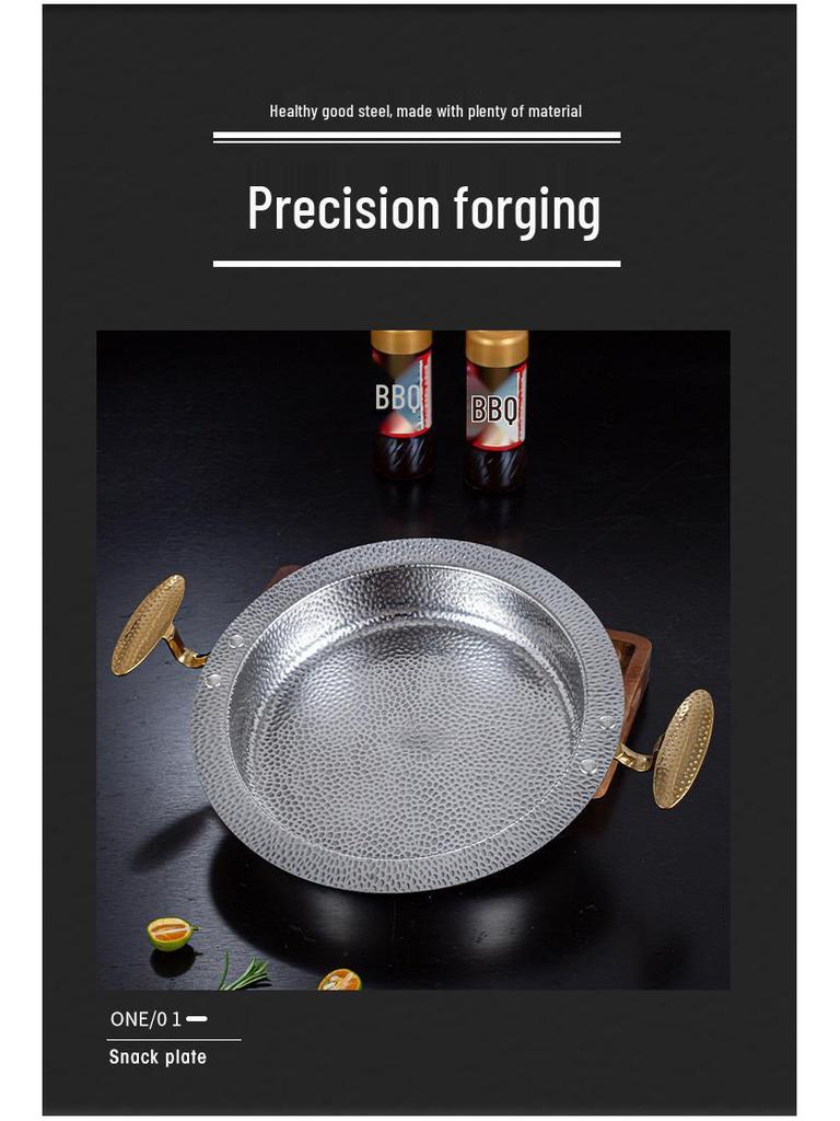 304 Stainless Steel Three-Layer Hot Pot for Seafood and Meat