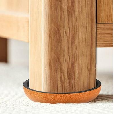 4pcs/set Anti Noisy Furniture Leg Slider Pads Easy Move Soft Slip Mat Thickening Floor Protector Sofa Chair Floor Mat