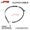 YFM700 Motorcycle Brake & Clutch Cable - Black