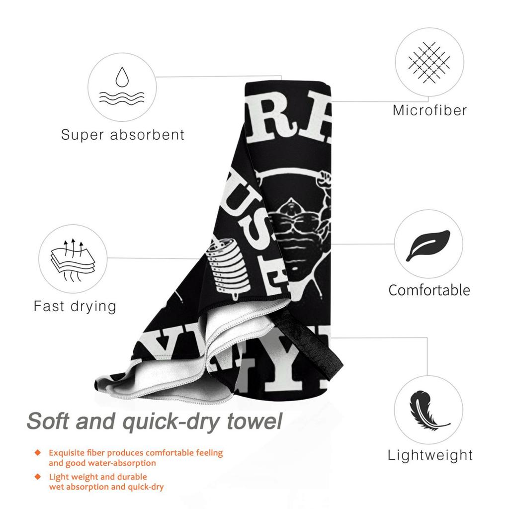 Gimnasio Powerhouse Fitness Construcción Muscular Toalla de Playa Suave Microfibra Secado Rápido Absorbente Toallas Rápidas Para Montañismo