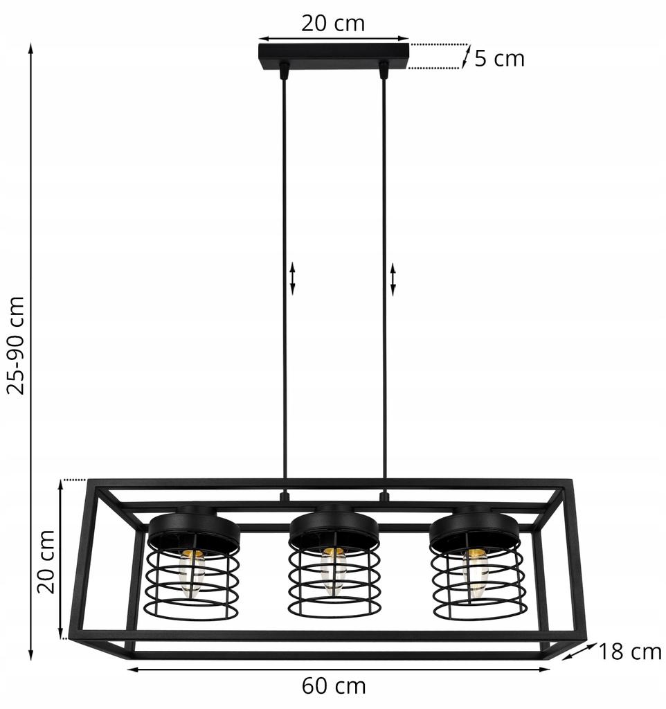 HANGING LAMP CAGE ELEGANT METAL LAMP SHADE