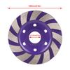 100mm*5mm Diamond Segment Grinding Wheel Disc 6 Holes For Marble Concrete Stone