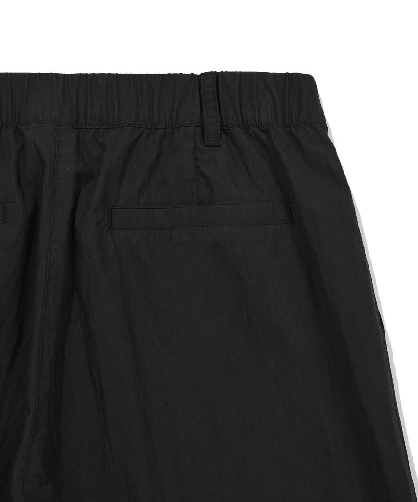 WACKY WILLY Women'S Cotton Nylon Parachute Pants Black