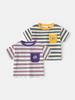 Children's Korean Style Striped Summer T-Shirt (Boys Short Sleeve)