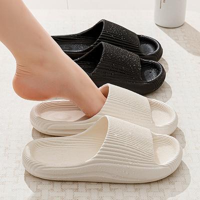 House Flats Sandals New Fashion Women Summer Slippers Indoor Soft Bottom Non-slip Bathroom Slides Unisex Beach Shoes