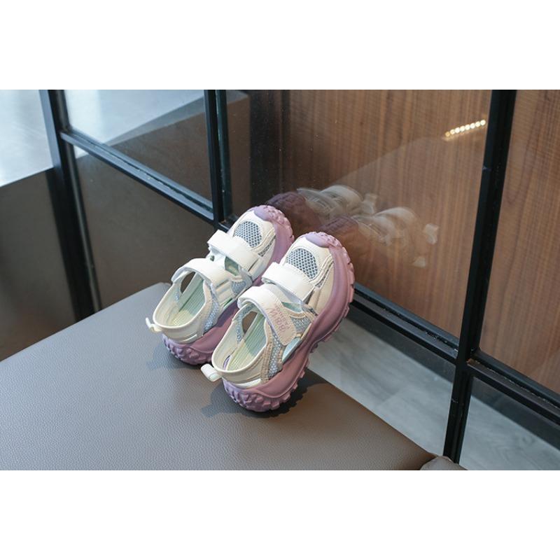 Boys & Girls' Sport Sandals Children's Closed-Toe Hollow Mesh Shoes for Toddlers & Youth Casual Soft Comfortable Kids Shoes