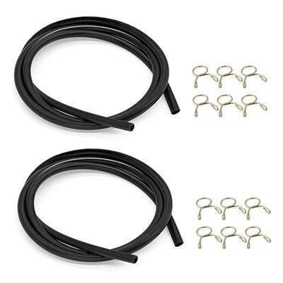 YFFSFDC Fuel Hose, Gasoline Hose, Hose Band, Inner Diameter 0.2 Inch (5 Mm), Outer