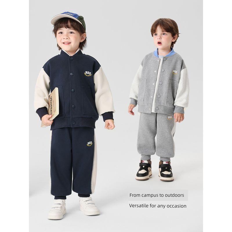Boys' Color-Blocked Casual Sweatpants Sports Trousers 2026 Spring and Autumn New Children's Clothing Toddler Sweatpants