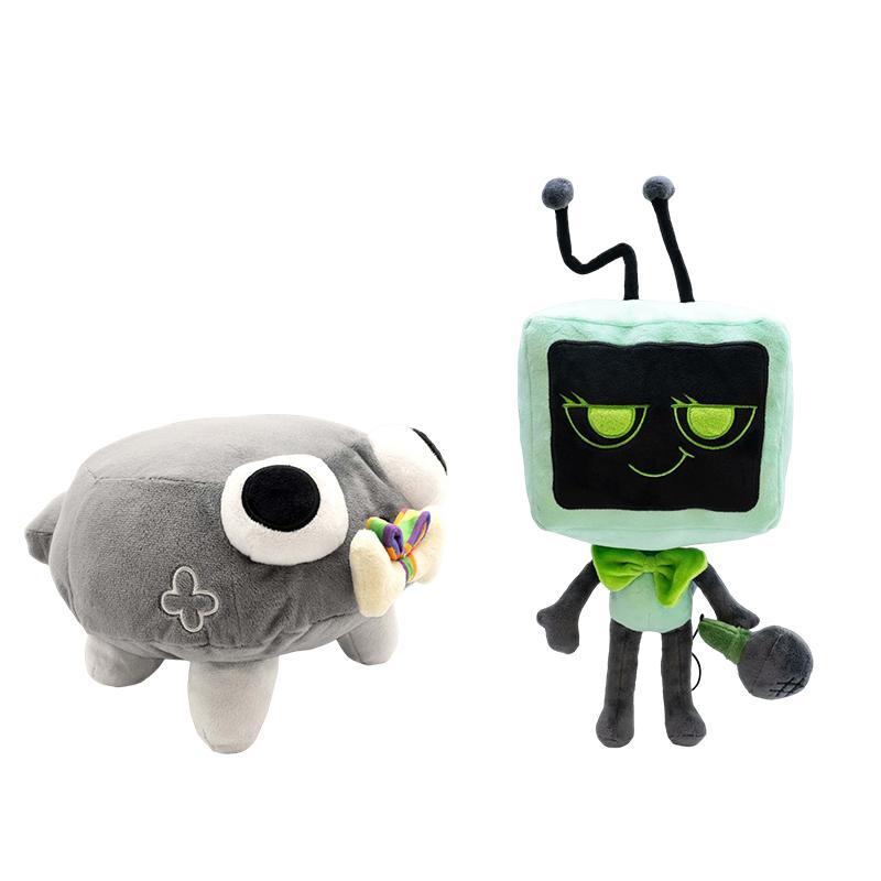 Anime Dandys World Astro Jucării de Pluș Drăguț Clovn cu 4 Mâini cu Stea Albastră Magnetică Colecționează Păpușă de Pluș Pentru Cadouri de Ziua de Naștere a Copilului Jucării