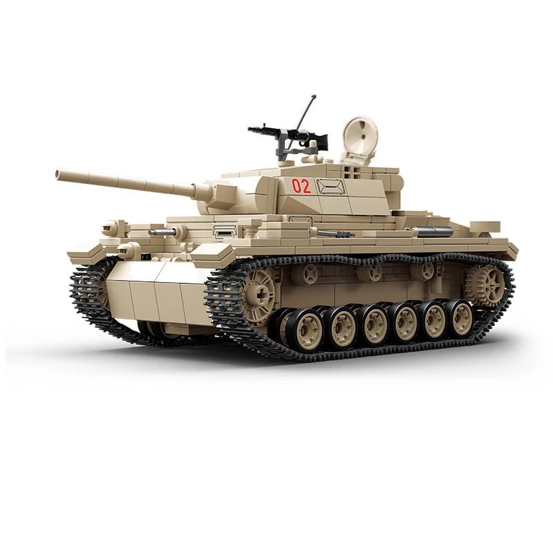 New Arrival Classic Model Tank Toy Building Blocks Collect Ornaments Puzzle Bricks Toys Gifts for Home Collectibles