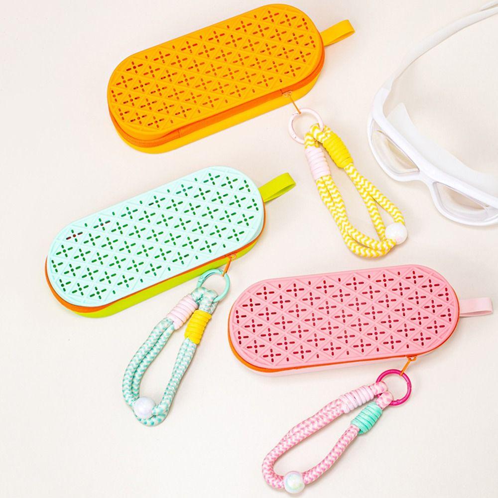 Large Capacity Swimming Glasses Case Portable Soft Glasses Protector Swim Goggle Storage Box Gym