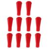 10 Pieces Safety Soft Rubber Arrowhead for Hunting Game Accessories Toy Bow Shaft Safety Arrow Target Tips