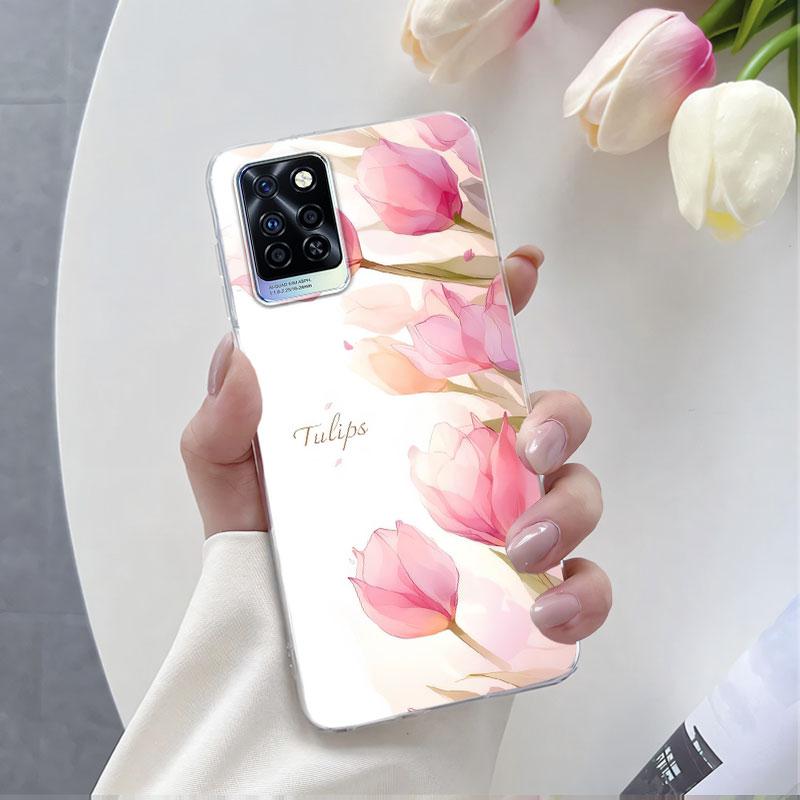 

For Infinix Note 10 Pro Note 7 Case Luxury Protective Cover For Infinix Note 10 Pro NFC Marble Clear Soft Silicone Phone Case InfinixNote10Pro