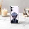 H-Hunter K-Killua Z-Zoldyck Hunter-KZ Phone Case Black Silicone Soft For Samsung S25,S24,S21,S22,S23,S30,Ultra,S20,Plus,Fe,Lite