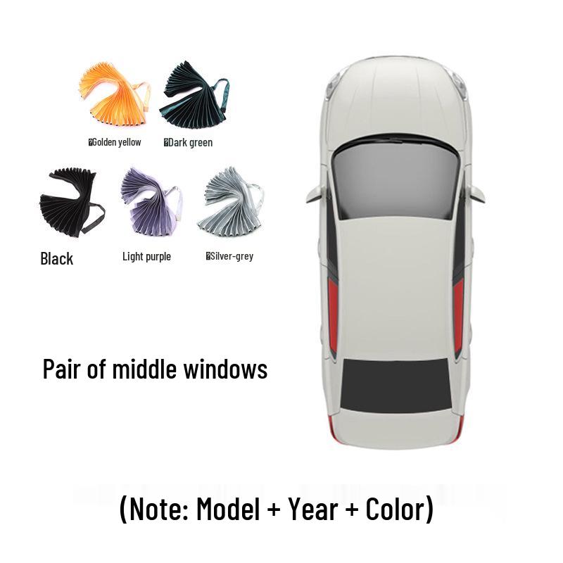 Southeast Lingyue & Lingzhi Car Curtains: V3, V5, A5, Wing Dance, DX3, DX5, DX7 Sunshades