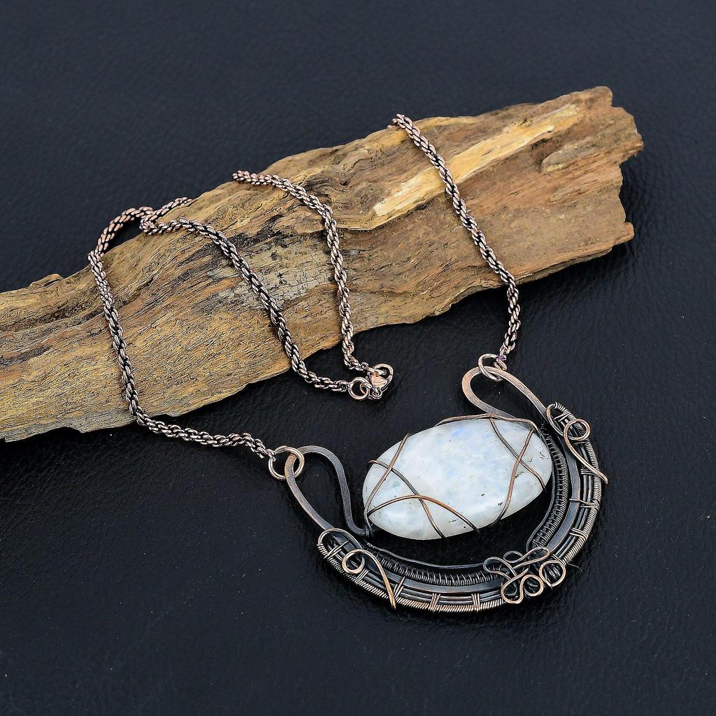 Acheter Magnifique Pierre de Lune Pierre Précieuse Fait Main Fil