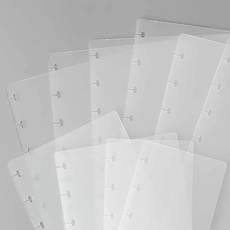 11pcs Loose-leaf Binding Cover Rings Discs Mushroom Hole Binding Ring Binder Notebook Discbound School Office Supplies