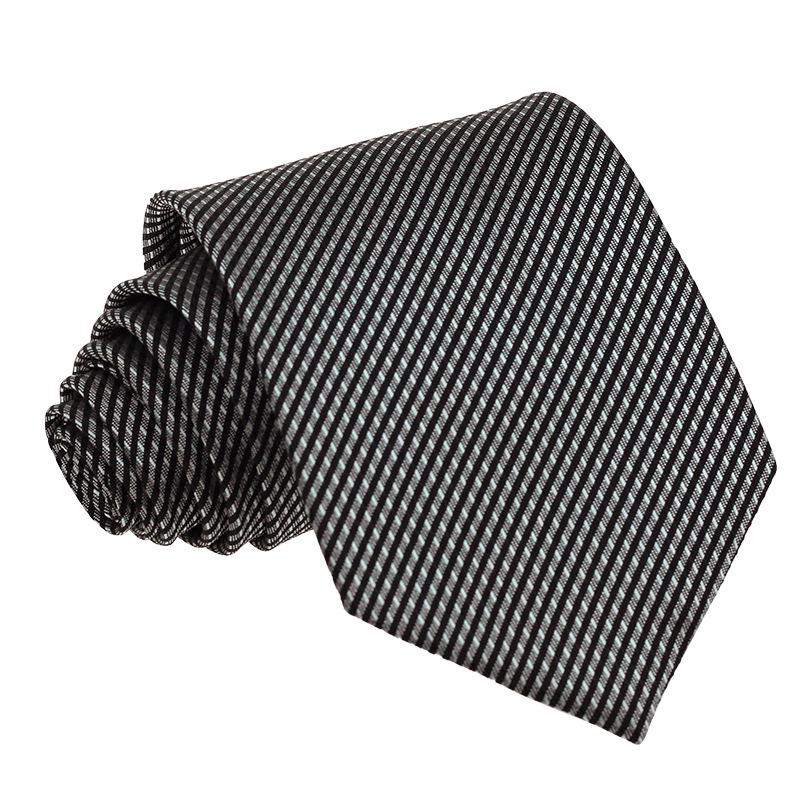 Men's Premium 7.5cm Plaid Polyester Tie for Business, Casual, Wedding, or Best Man Suit.