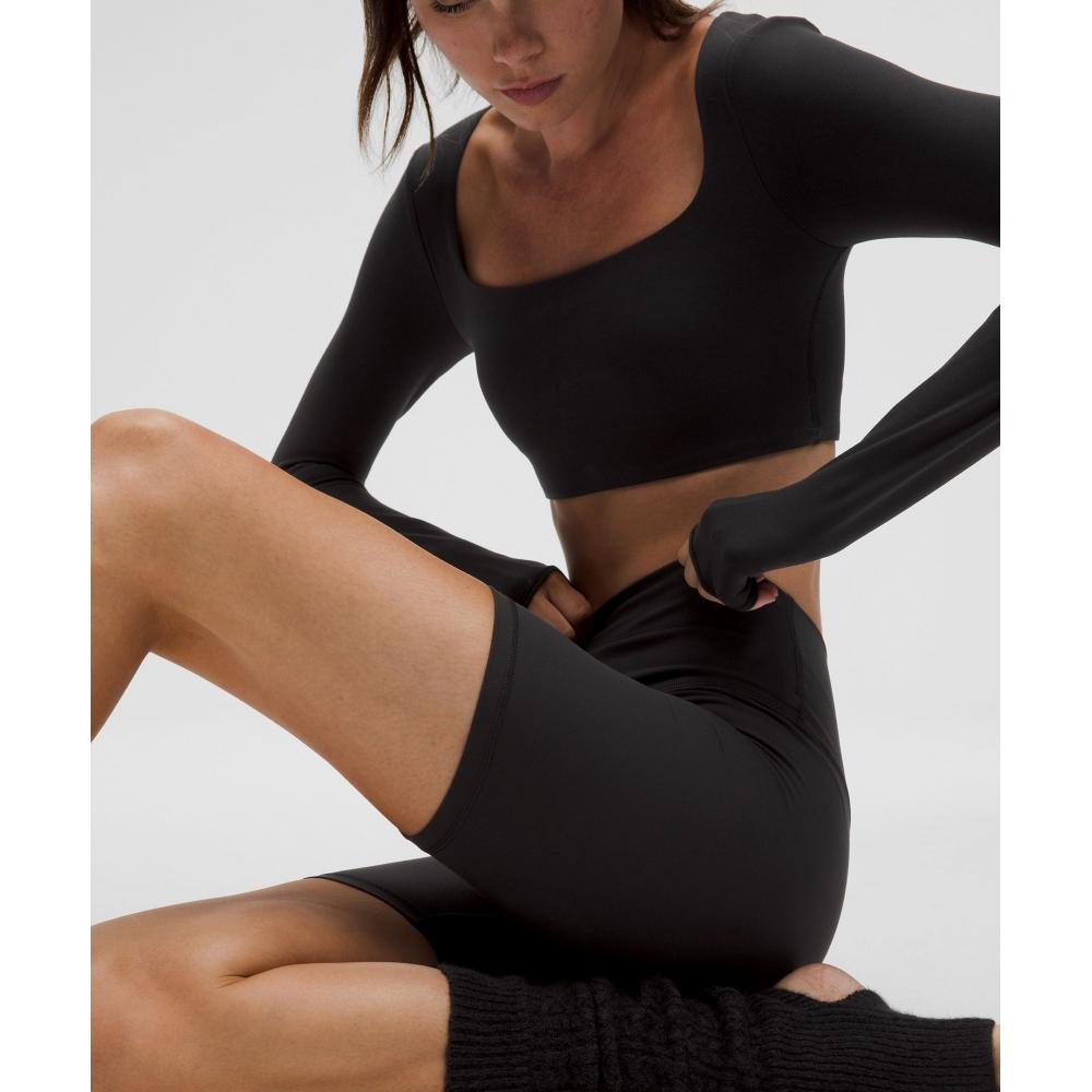 Lullulemon Align™ High-Rise Shorts 8-Inch Blk