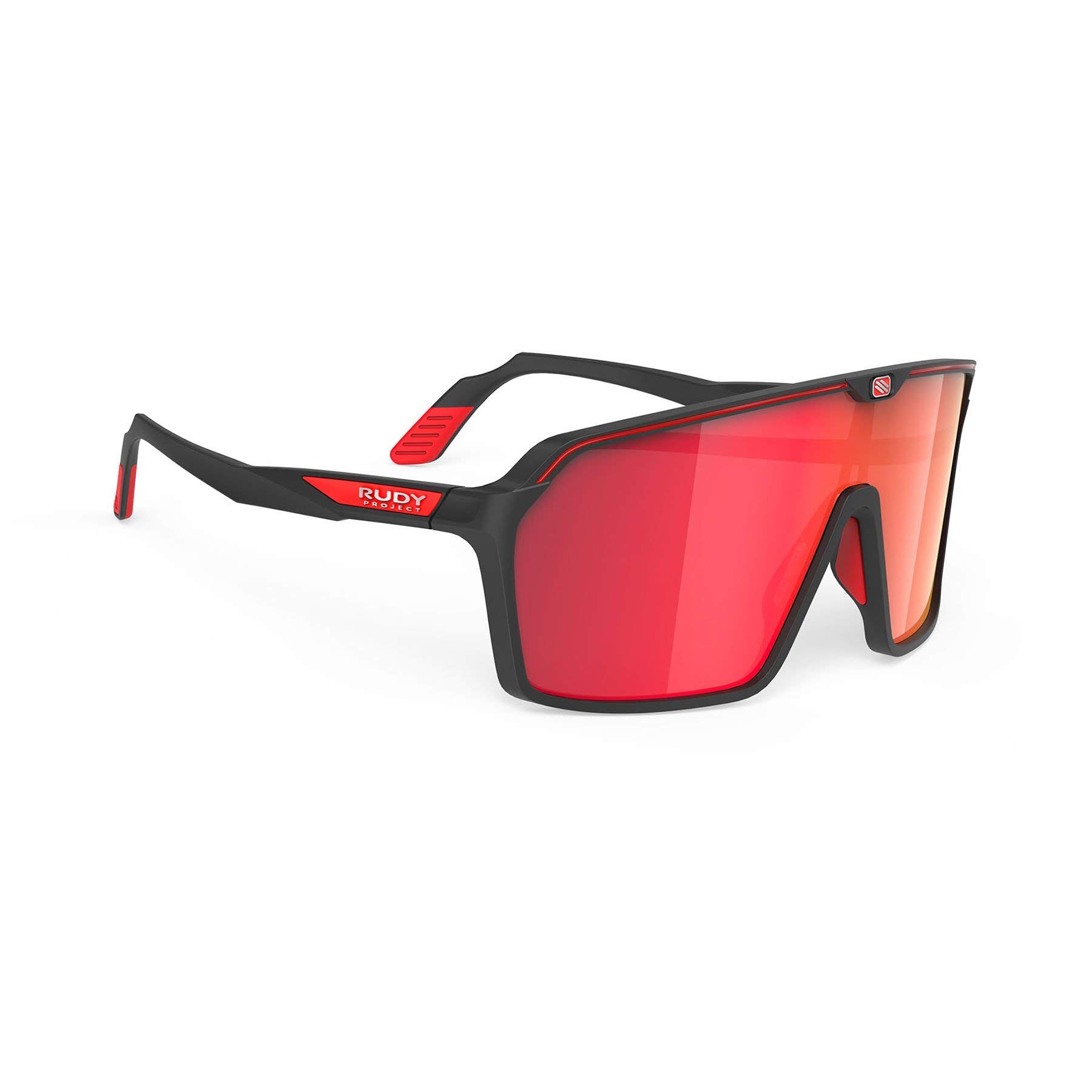 

Rudy Project Sports Sunglasses SPINSHIELD Black Matte Multi Laser Red SP723806-0002