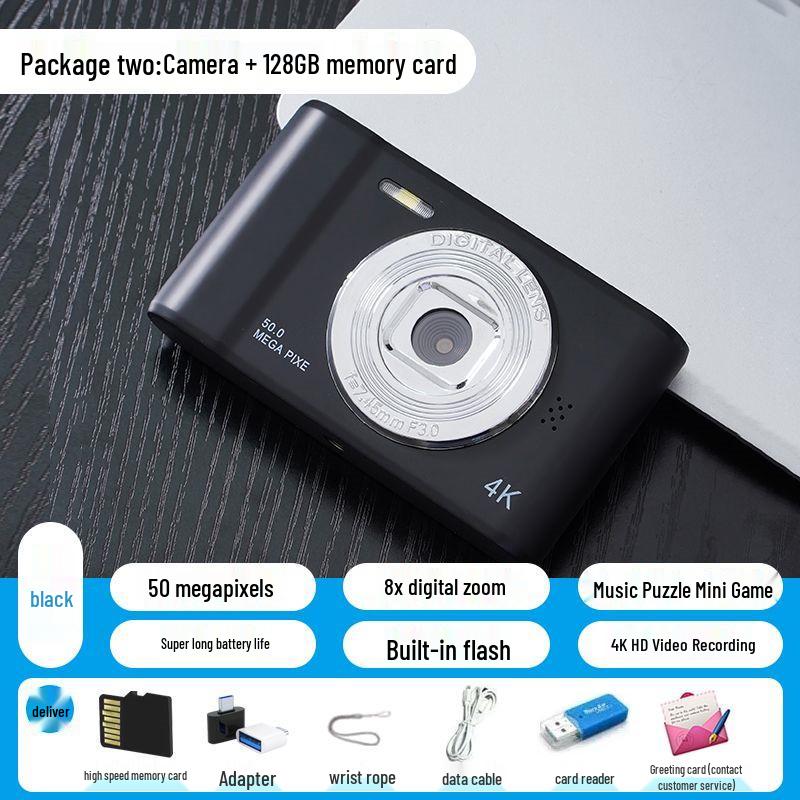 5000W Pixel HD Portable Digital Student Camera with CCD