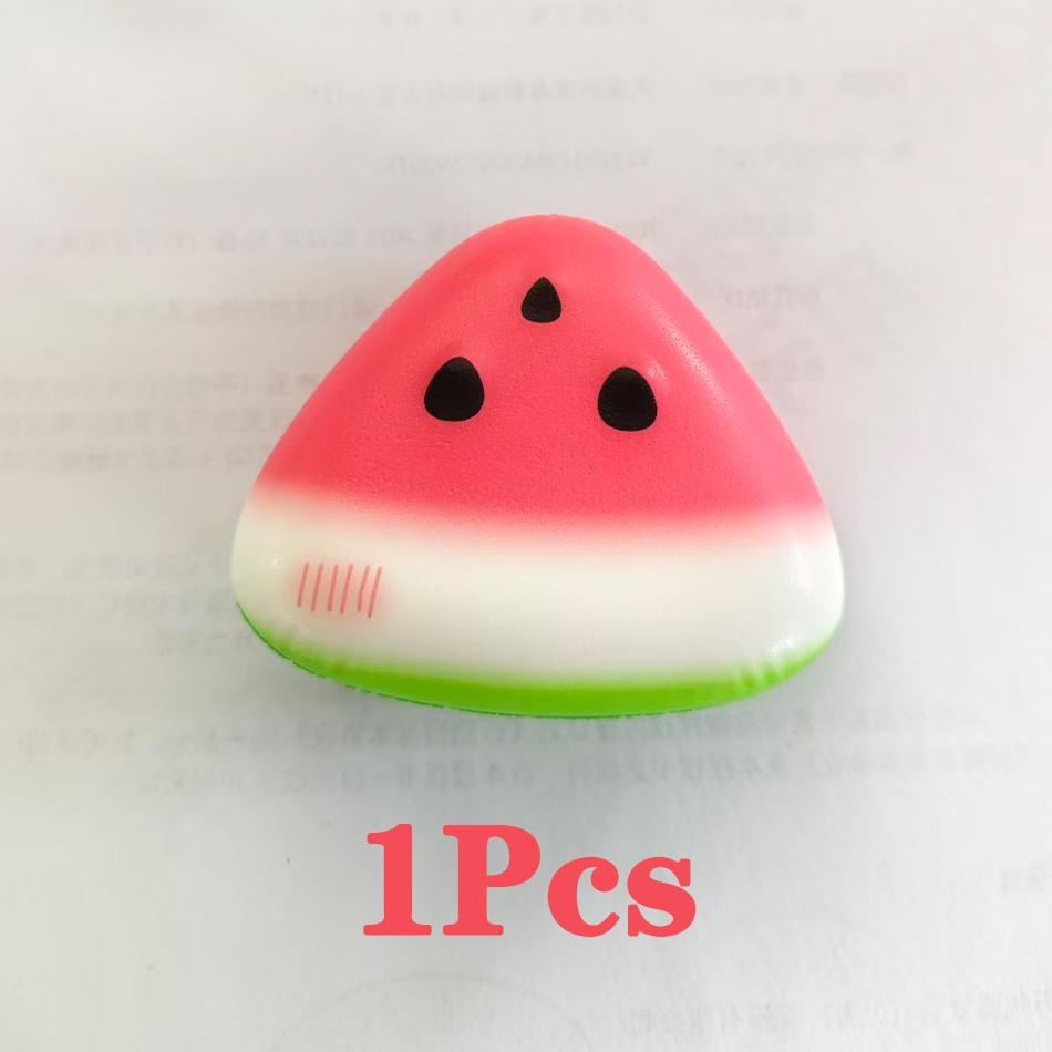 

Squishy Watermelon Fidgeting Plaything Counter-Stress Gentle Rising Fruit Pinch Squeeze Stress Funny Pressure Reducer Prop