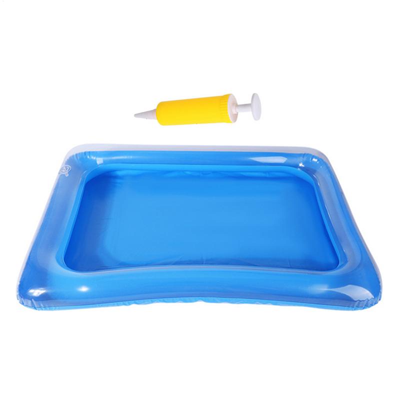 Inflatable Pool Foot Bath Basin Portable Pool Foot Wash Basin Inflatable Water Storage Basin Foot Wash Tub For Swimming Pool