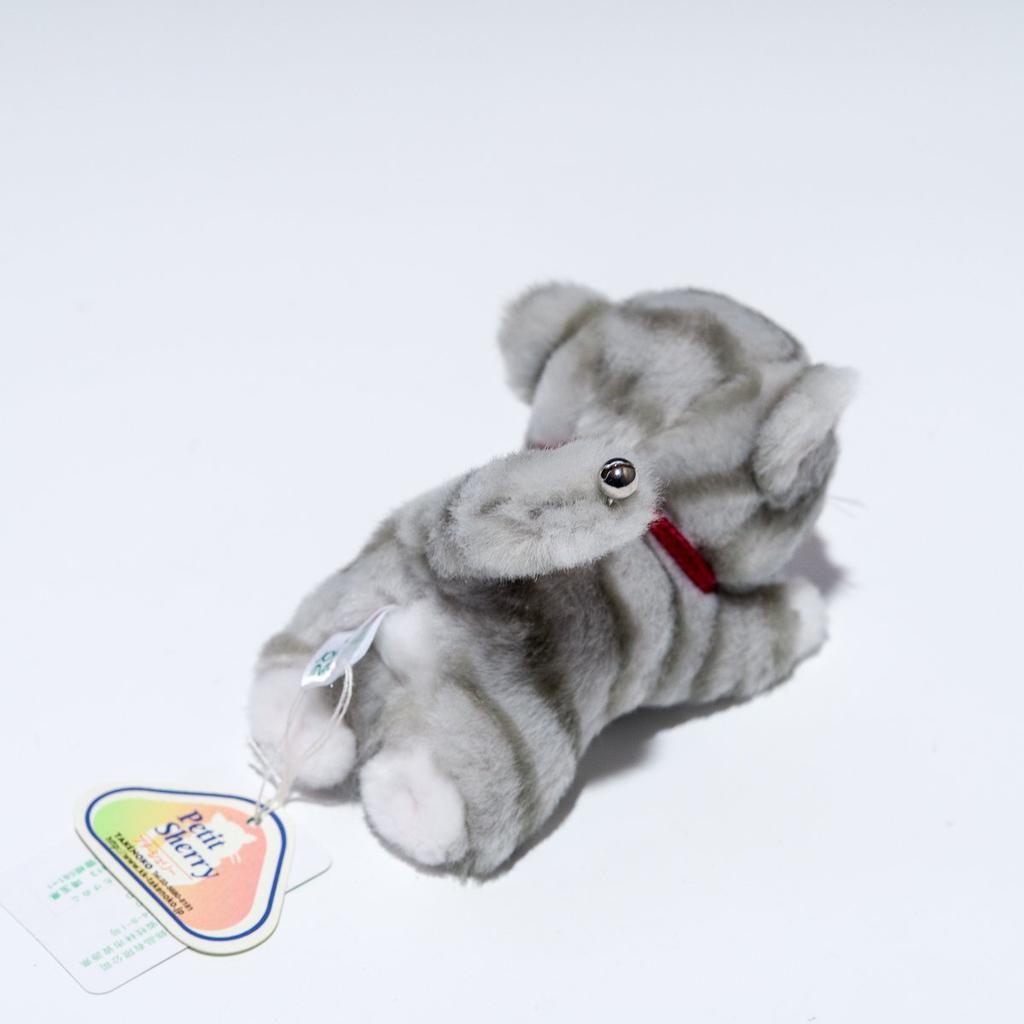 Takenoko Sherry Crawling Cat Gray Plush Toy 58846