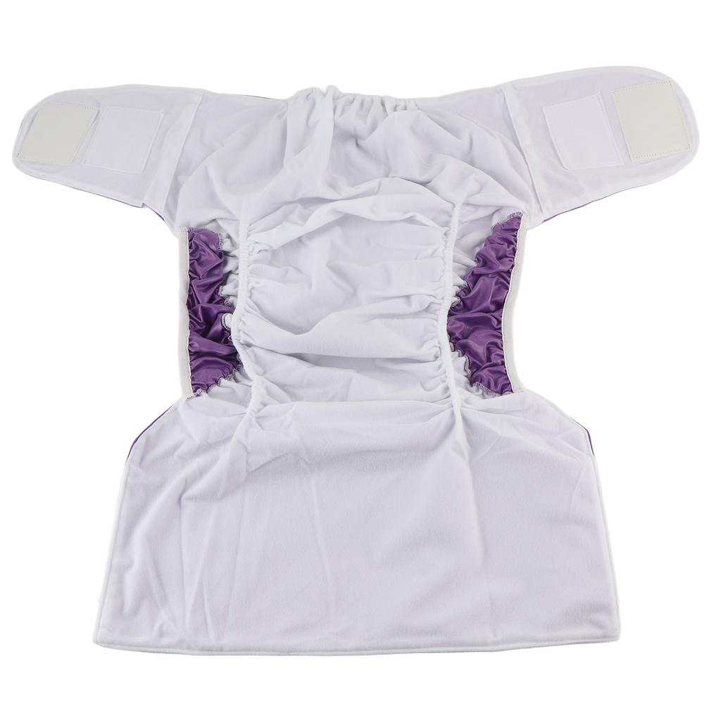 Adult Cloth Diaper Reusable Washable Elderly Incontinence Protection Nappies Underwear for