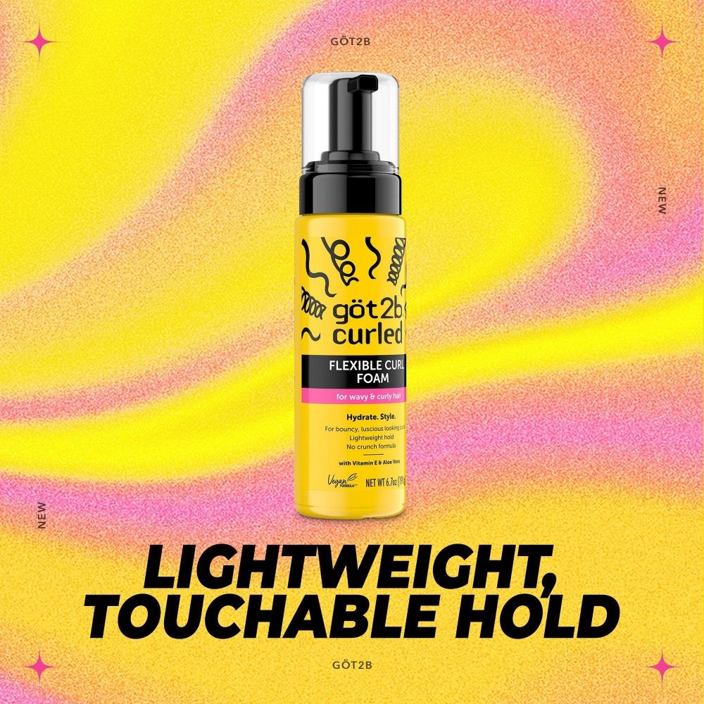 Got 2b Curled Flexible Curl Foam 6.7 Oz