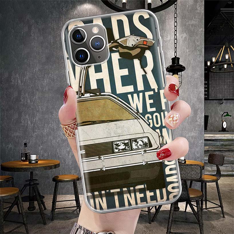 Back To The Future TV Soft Phone Case For IPhone 11 17 Air 16E 16 Pro Max 15 + 14 Plus 13 Mini 12 Apple 7 SE 8 Fundas Coque 11 1