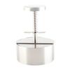 Pressa per Hamburger Patty Maker Acciaio Inossidabile 304 Diametro 10cm Schiacciatore Rotondo per Burger