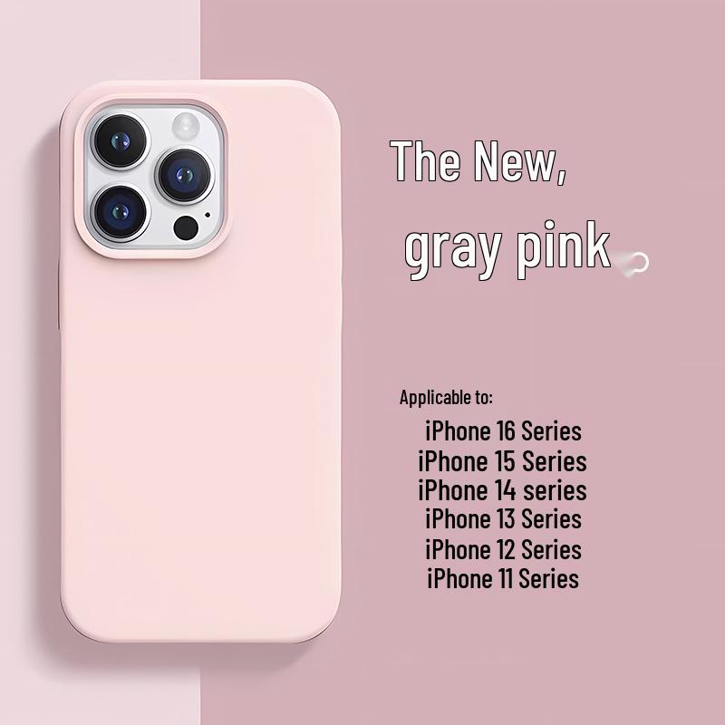 Apple iPhone Liquid Silicone Case for iPhone 16, 15 Pro Max, 14, 13, 12, 11