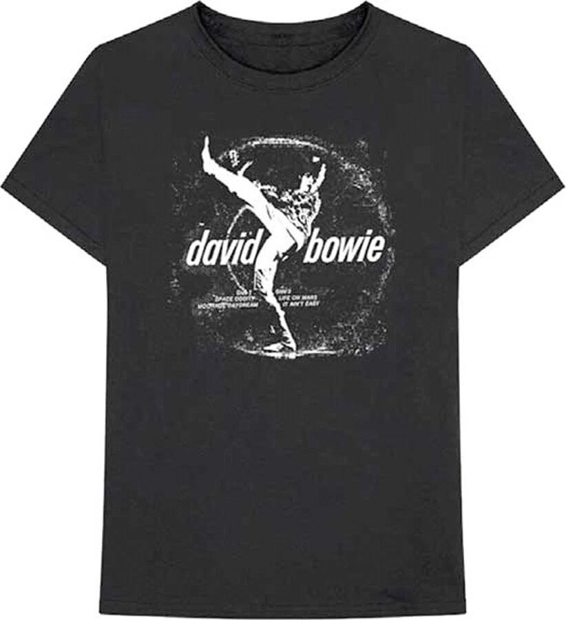 David Bowie-Space Oddity Vinyl Cover-X-Large Black T-shirt XXL