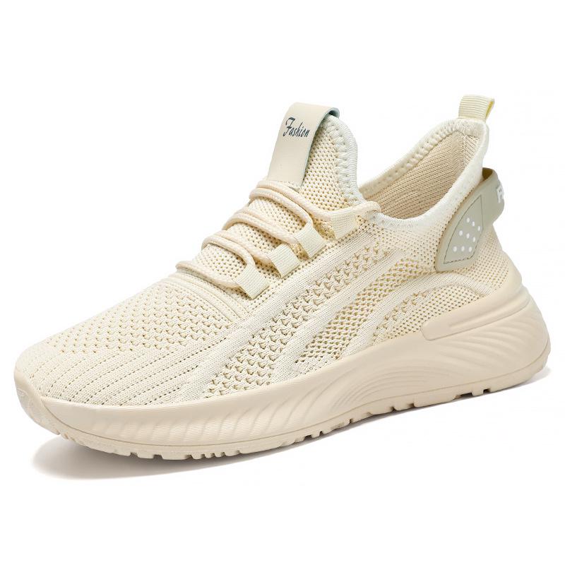 Women's Flyknit Summer Sneakers - Plus Size, Soft Sole, Casual Running Shoes