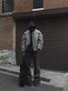 American Style Pleated Cotton Coat: Men's Winter Flight Suit, Loose Warm Baseball Jacket